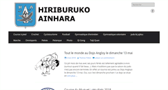 Desktop Screenshot of hiriburukoainhara.fr