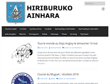 Tablet Screenshot of hiriburukoainhara.fr
